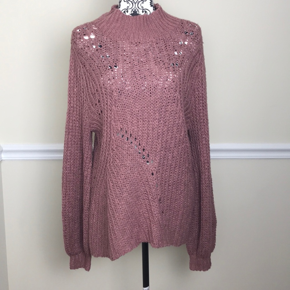 Lucky brand long sleeve  knitted sweater